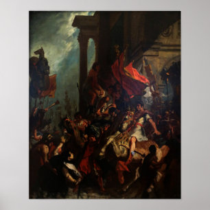 Poster Delacroix - La Justice De Trajan 1858