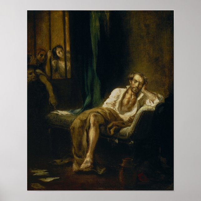 Poster Delacroix - Tasso (Devant)