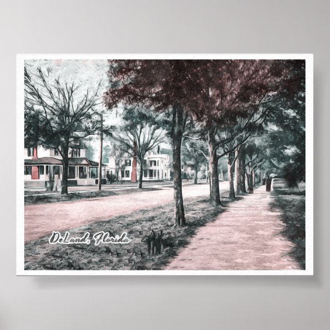 POSTER DELAND FLORIDA (Devant)