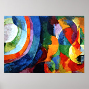 Poster Delaunay - Circular Forms, Sun, Moon