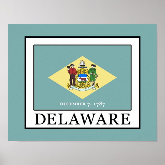Poster Delaware (Devant)