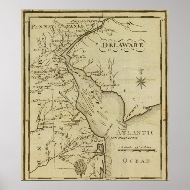 Poster Delaware (Devant)