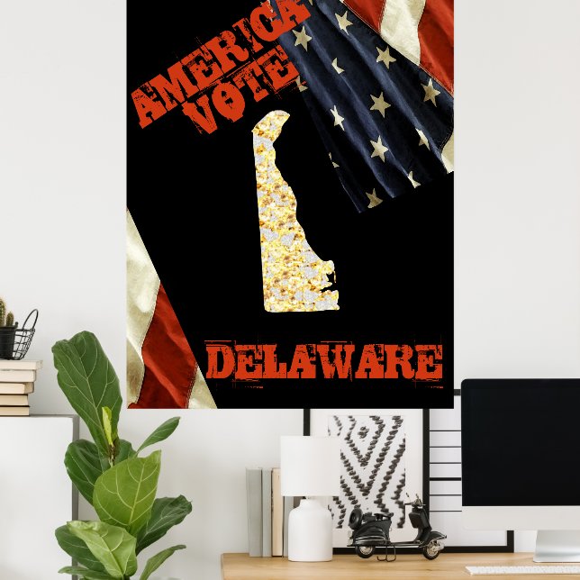 POSTER DELAWARE  (Bureau à domicile)