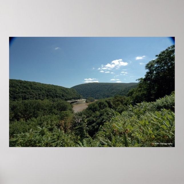 Poster Delaware River Water Gap. imprimer 0057 (Devant)
