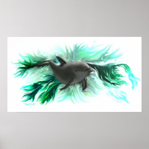 Poster Delfinbaby