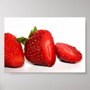 Poster Délice aux fraises
