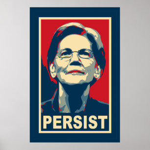 Poster d'Elizabeth Warren Persist