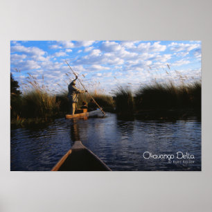 Poster Delta d'Okavango
