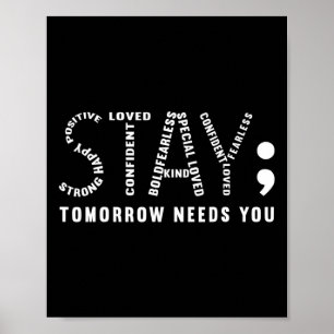 Poster Demain a besoin de vous Prévention du suicide V2