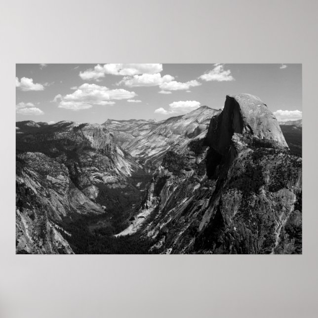 Poster Demi-Dôme, Parc national de Yosemite (Devant)