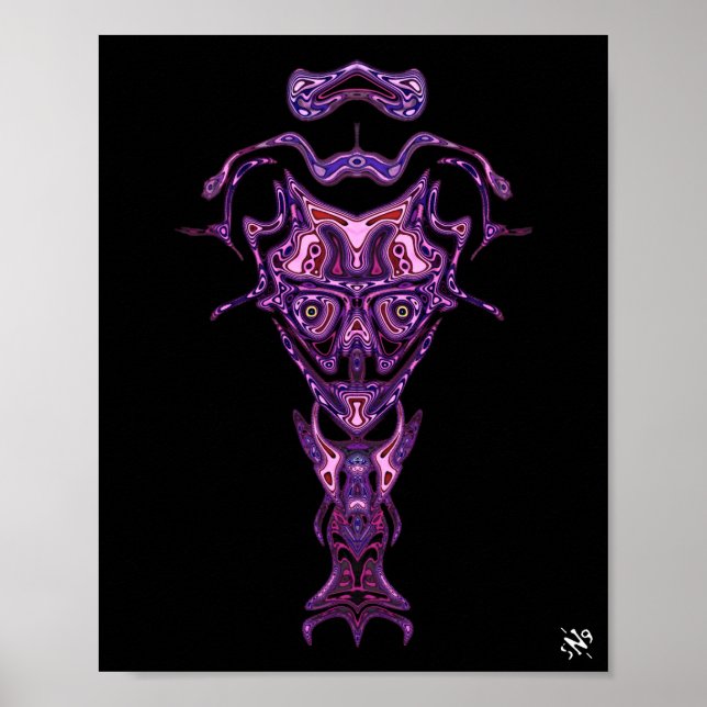 Poster Démon de l'enfer v1 (Devant)