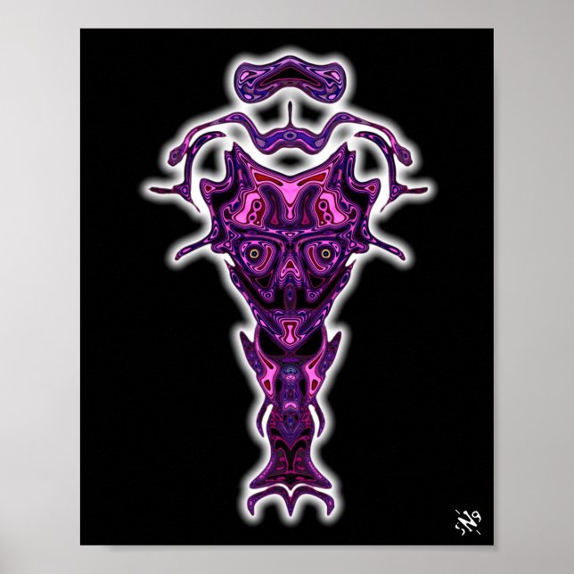 Poster Démon de l'enfer v1.3 (Devant)