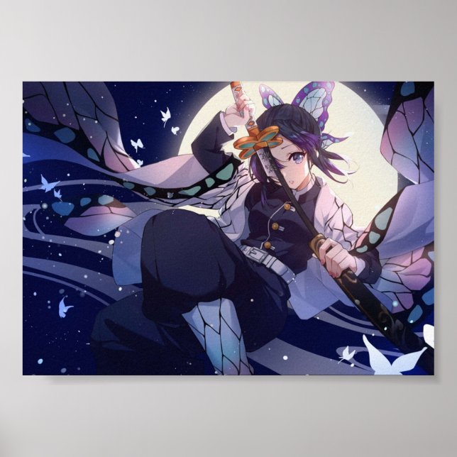 Poster Demon Slayer Kimetsu No Yaiba Shinobu (Devant)