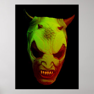 Poster Démon vert