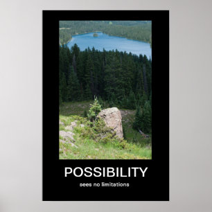 Poster Demotivational Possibilité