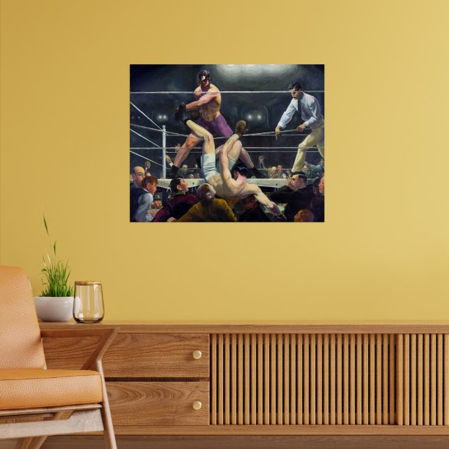 Poster Dempsey et Firpo | George Bellows | (Salon 2)