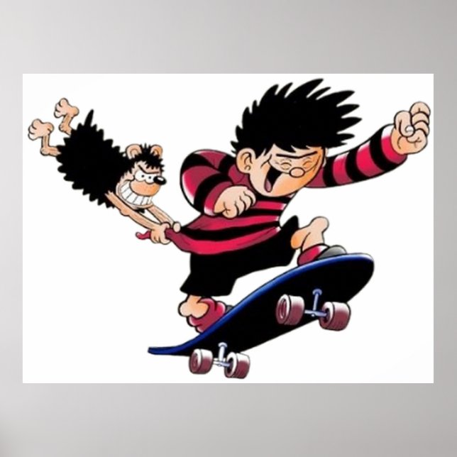 Poster Dennis et gnasher (Devant)