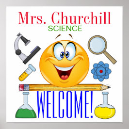 Poster d'enseignant en sciences - SRF