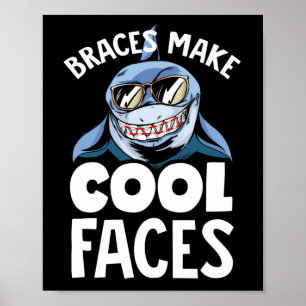 Poster Dentaire Orthodontique Dentiste Bracelets Faire de