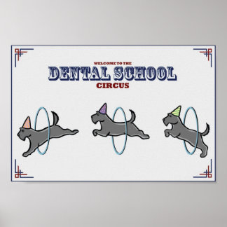 Poster "Dental Circus"