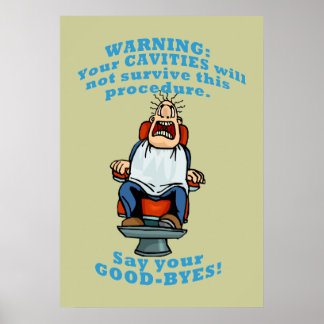 Poster Dentist Dentist Office Wall Art