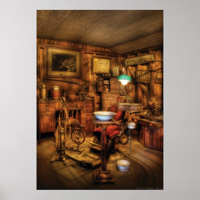 Poster Dentiste - Bureau Dentiste + (Devant)