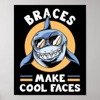 Dentiste Drôle Orthodontiste Bracelets Faire des v