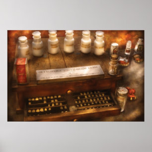 Poster Dentiste - Guide d'ombrage dentaire détachable