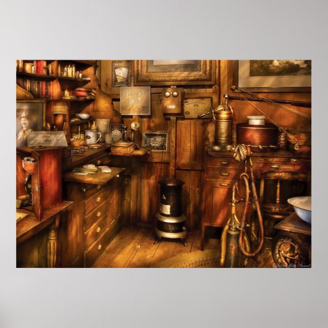 Poster Dentiste - Le bureau du dentiste + (Devant)