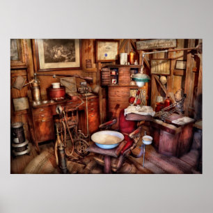 Poster Dentiste - Le médecin sera bientôt avec vous