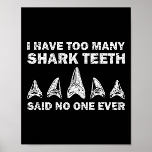 Poster Dents de requin cool Collector Don Dents de requin