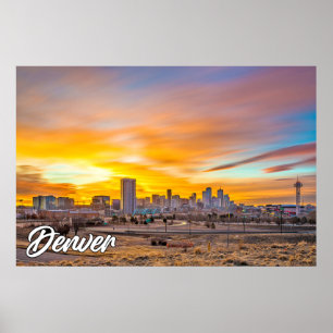 Poster Denver, Colorado, USA
