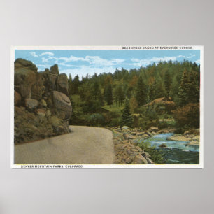 Poster Denver Mountain Park, CO