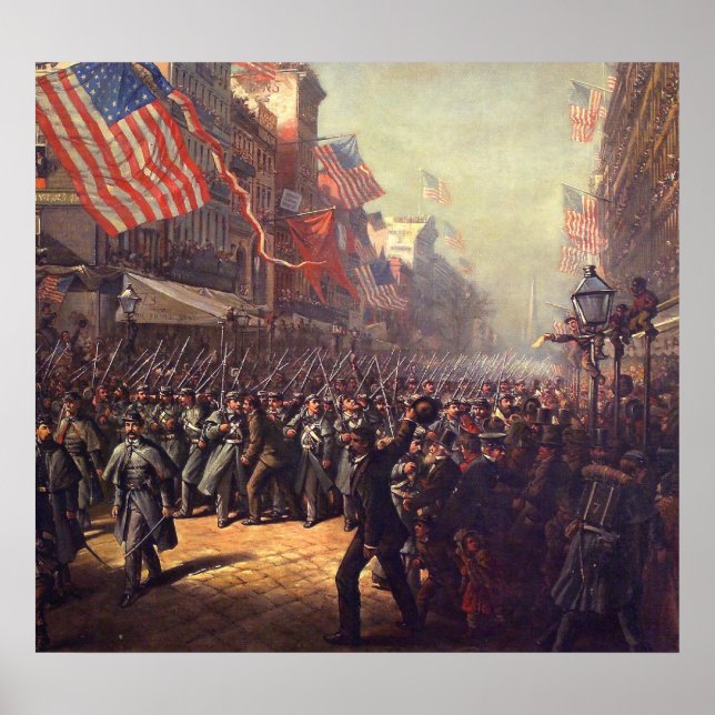 Poster Départ pour la guerre (Devant)