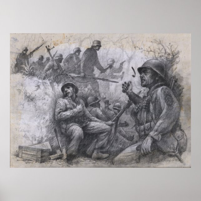 Poster Dépassement sur la colline 468 (Devant)