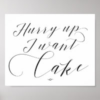 Dépêchez-vous, je veux Cake Kid Mariage Procession