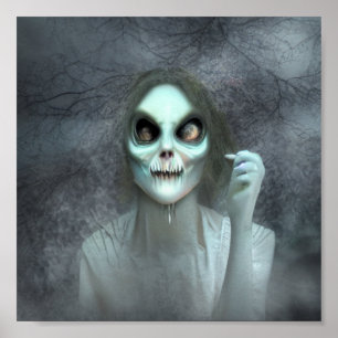 Poster Déplaisant éffrayant