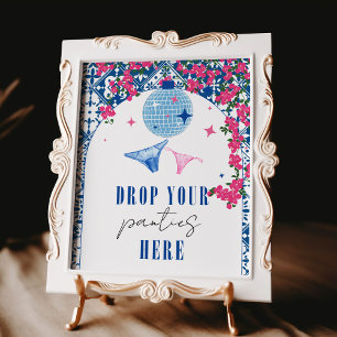 Poster Déposez vos culottes Danser Queen Greek Bacheloret