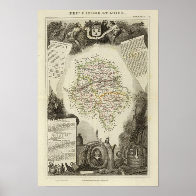 Poster Dept D'Indre et Dormouse (Devant)