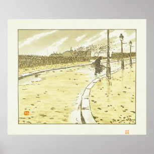 Poster Depuis la rue Lamarck