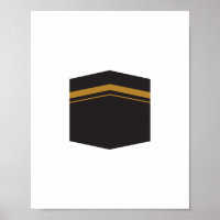 Poster der Heiligen Kaba