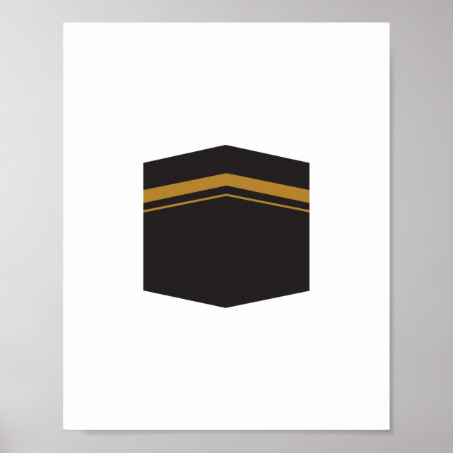 Poster der Heiligen Kaba (Vorne)