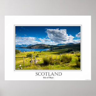 Poster der Insel Skye in Schottland