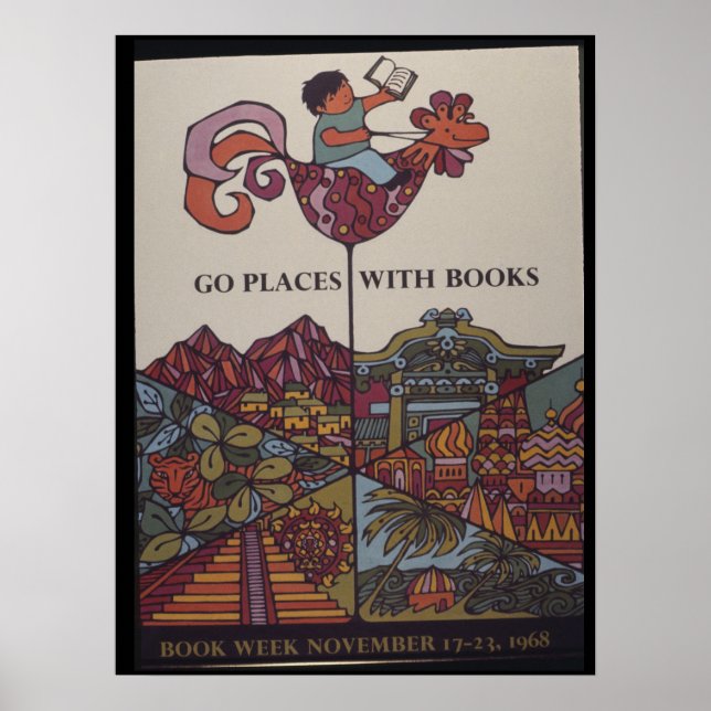 Poster der Kinderbuchwoche 1968 (Vorne)