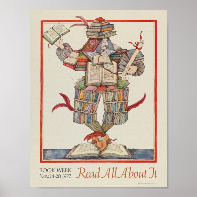 Poster der Kinderbuchwoche 1977 (Vorne)