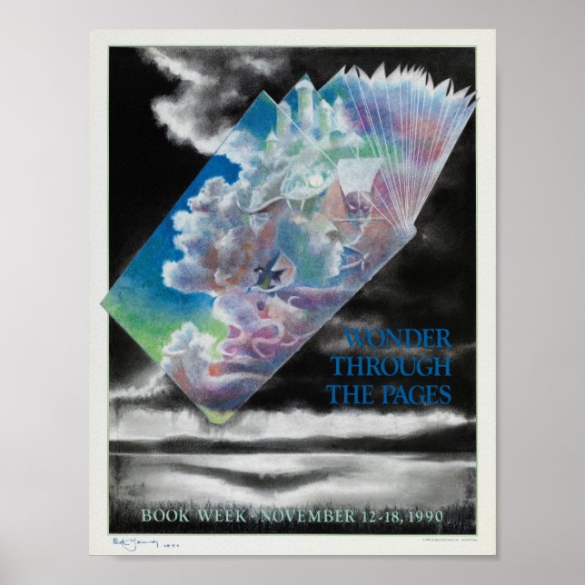 Poster der Kinderbuchwoche 1990 (Vorne)