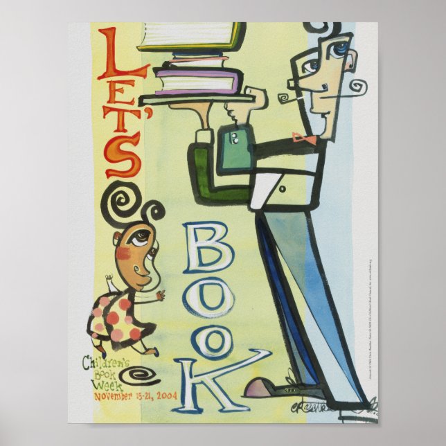 Poster der Kinderbuchwoche 2004 (Vorne)