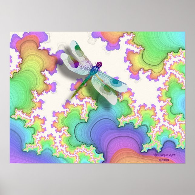 Poster der Libellen (Paste) (Vorne)