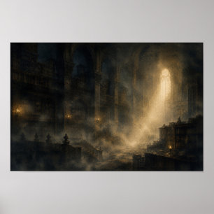 Poster der Nebel-Alten-Bibliothek — KŌAN (Landscha