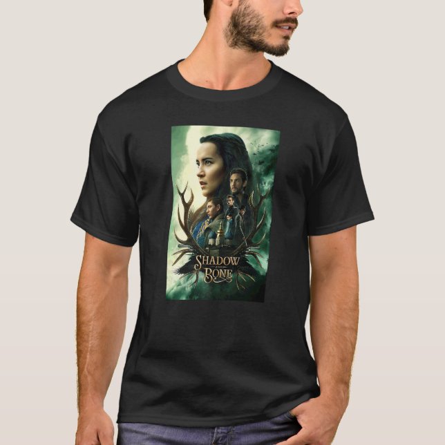 Poster der Schatten- und Knochenfäule T-Shirt (Vorderseite)